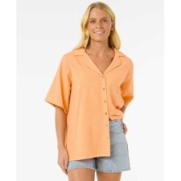 Rip Curl Chemise Cala Vadella Texturée Orange L female