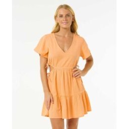 Rip Curl Robe de plage Cala Vadella manches courtes Orange S female