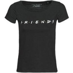 T-shirt Yurban FRIENDS LOGO Noir EU M,EU L femmes