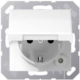 Jung simple Insert Prise 2P+T blanc-alpin AS1520KIKLWW 1 pc(s)