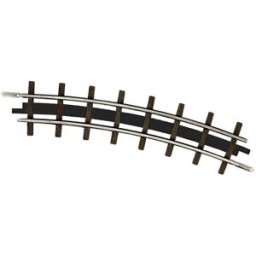 Busch (H0f) Voie ferrée de campagne 12332 Rail courbe 2 pc(s)