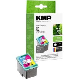 Cartouche dencre compatible KMP équivalent HP N°344 (C9363EE) couleur