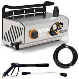 Nettoyeur haute pression à eau froide mural Comet K250 Static 15/170 T, électrique