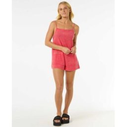 Rip Curl Combishort Classic Surf Hibiscus Red XL female
