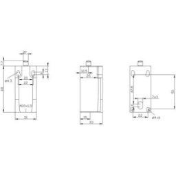 Siemens 3SE52320BC05 3SE5232-0BC05 Interrupteur de fin de course 240 V/AC 3 A poussoir à rappel IP67 1 pc(s)