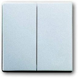 Busch-Jaeger Cache Bouton-poussoir pour gamme aluminium banc (RAL 9006), aluminium 2CKA001751A2942 1 pc(s)