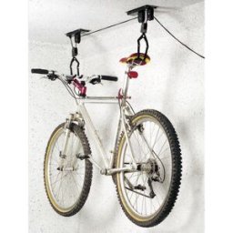 Support à vélo pour plafond Eufab 16411 acier noir