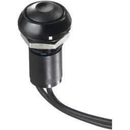 APEM IPR1FAD6 IP Series Interrupteur à pression 12 V/DC 4 A 1 x On/Off à accrochage (Ø x H) 12 mm x 20 mm IP67 1 pc(s)