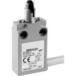 Panasonic MEM1G15ZD MEM1G15ZD Interrupteur de fin de course 24 V 5 A poussoir à galet transversal IP67 1 pc(s)