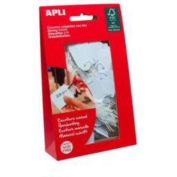 agipa Etiquette à suspendre, dimensions: 15 x 24 mm, blanc