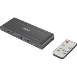 SpeaKa Professional SP-HDA-300 2+1 ports Switch HDMI UHD 4K @ 60 Hz