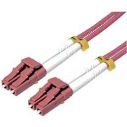 Roline 21.15.8613 fibre optique Câble réseau, câble patch LC 5.00 m violet 1 pc(s)