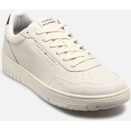 TH BASKET CORE LTH M par Tommy Hilfiger Beige 45 Homme