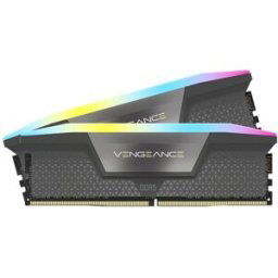 Corsair VENGEANCE RGB DDR5 Mémoire pour PC DDR5 32 GB 2 x 16 GB on-die ECC 5600 MHz DIMM 288 broches CL36-36-36-76 CMH32GX5M2B5600Z36K