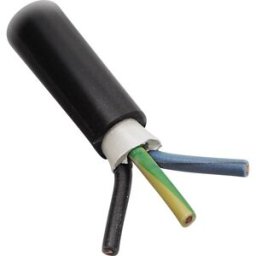 Câble souterrain BKL Electronic 071049/50 NYY-J 5 G 2.5 mm² noir 50 m