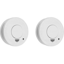 Smartwares Détecteur de fumée jeu de 2 à pile(s) (Ø x H) 100 mm x 35 mm