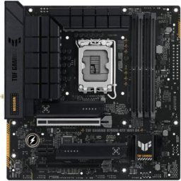Asustek Computer TUF GAMING B760M-BTF WIFI D4 Carte mère Socket (PC) Intel® 1700 Facteur de forme (détails) Micro-ATX Chipset de la carte mère Intel® B760