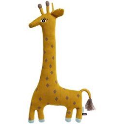 OYOY Peluche Noah the giraff jaune