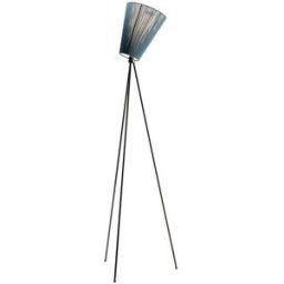 Northern Lampadaire Oslo Wood green, structure noir mat