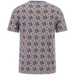 Guess T-shirt imprimé en coton Bleu L Male