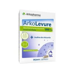 Arkopharma Arkolevure 30 Gélules (Blister) - Boîte 30 Gélules