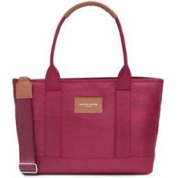 Sac à main Maison Sacrée Cabas Miramar Winter Bordeaux Large Bordeaux