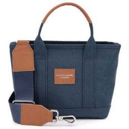 Sac à main Maison Sacrée Cabas Miramar Winter Bleu Marine Extra Mini Marine
