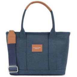 Sac à main Maison Sacrée Cabas Miramar Winter Bleu Marine Mini Marine