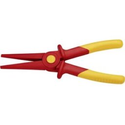 Knipex 98 62 02 VDE Pince plate à becs ronds droite plastique 220 mm