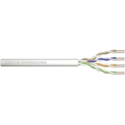 Digitus ACU-4511-305 Câble réseau CAT 5e U/UTP 4 x 2 x 0.2 mm² gris clair (RAL 7035) 305 m