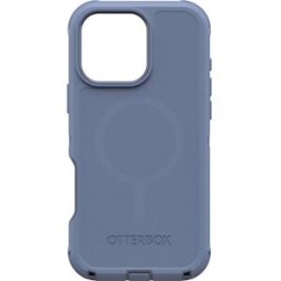 Otterbox Defender Coque arrière Apple iPhone 16 Pro Max bleu compatible avec MagSafe, résistant aux chocs 77-95985