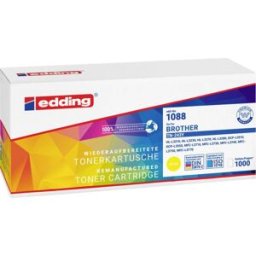 Edding Toner remplace Brother TN-243 compatible jaune 1000 pages EDD-1088 18-1088
