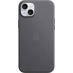 Finewoven Case Coque arrière Apple iPhone 15 Plus noir chargement par induction, résistant aux chocs MT423ZM/A