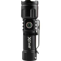 XCell Lunalux Mini LED Lampe de poche avec support magnétique, avec mode stroboscope à batterie 245 lm 24 h 48 g