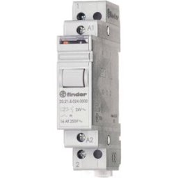 Télérupteur pour profilé Finder 20.21.8.012.4000 1 NO (T) 12 V/AC 16 A 4000 VA 1 pc(s)