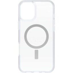 Otterbox React Coque arrière Apple iPhone 16 Plus transparent chargement par induction, compatible avec MagSafe 77-96237