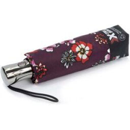 Isotoner - Parapluie X-TRA SOLIDE ALPHA Fleurs Pensées fleurs pensées ST Femme