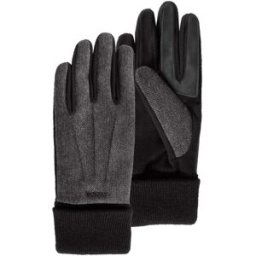 Isotoner - Gants Homme-écrans Tactiles Chevrons chevrons S/M Homme