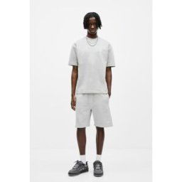 Pull&Bear Bermuda Jogger Stwd Gris vigoré L male