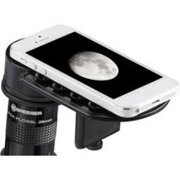 BRESSER Deluxe Smartphone Adapter voor Telescopen en Microscopen (Adaptateur smartphone pour télescopes et microscopes)