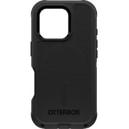 Otterbox Defender Coque arrière Apple iPhone 16 Pro noir compatible avec MagSafe, résistant aux chocs 77-95975