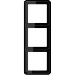 Jung x3 Cadre Cache noir CD583SW 1 pc(s)