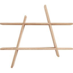 Andersen Furniture Étagère murale A-Shelf Large 78x12x67 cm Oak