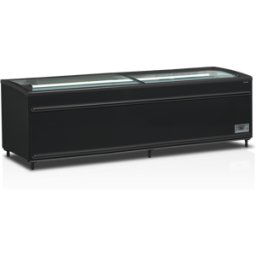 Réfrigérateur congélateur de supermarché noir SFI250B-CF VS - Tefcold