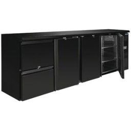 Arrière-bar Réfrigéré 2 Grands Tiroirs et 3 Portes - Polar