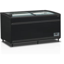 Réfrigérateur congélateur de supermarché noir SFI145B-CF VS - Tefcold