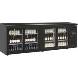 Arrière Bar Vitré Réfrigéré 288 Bouteilles 4 Portes - Polar