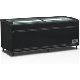 Réfrigérateur congélateur de supermarché noir SFI185B-CF VS - Tefcold