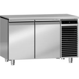 Meuble réfrigéré GN1/1 positif, 2x 2 tiroirs 1/2, groupe logé, dessus inox central - Liebherr