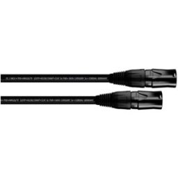 Cordial 15558 RJ45 Câble réseau, câble patch CAT 5e S/UTP 2.00 m noir gaine PUR 1 pc(s)